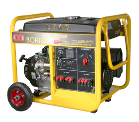 單三相5kW小型汽油發(fā)電機組  BRDS6500E