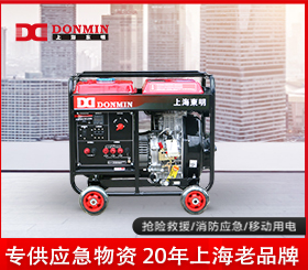 東明單三相5kw小型應急備用柴油發(fā)電機組DMDS6500LE/YJ
