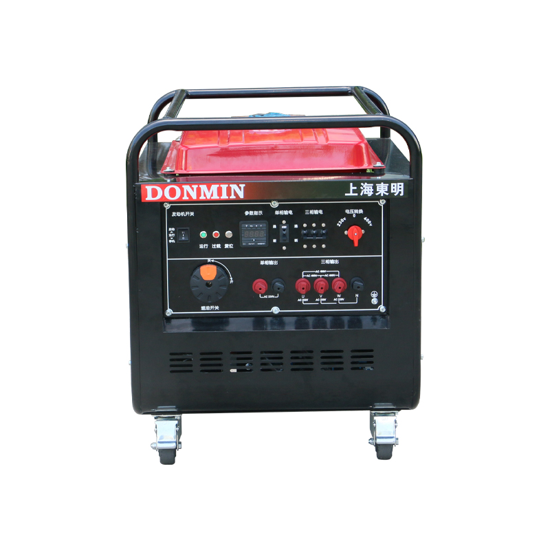 東明DONMIN 10KW變頻開架發(fā)電機組